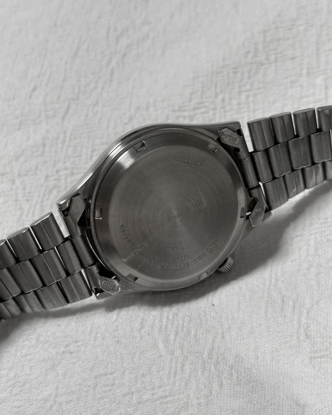 [희귀/민트급] 세이코5 오토매틱 실버 선버스트 빈티지 시계 (7S26- 상품이미지5