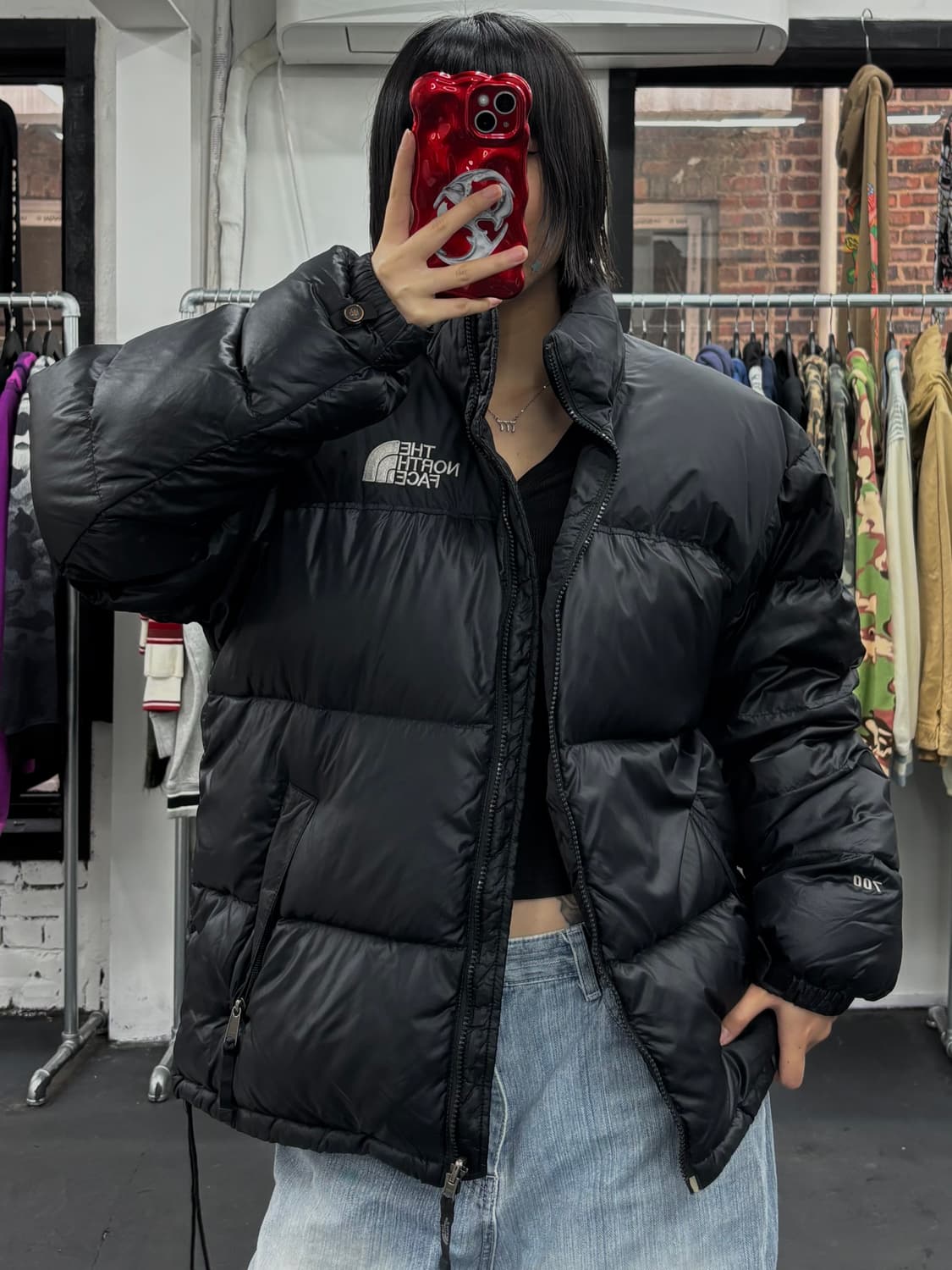 노스페이스 700 눕시 블랙 상품이미지1