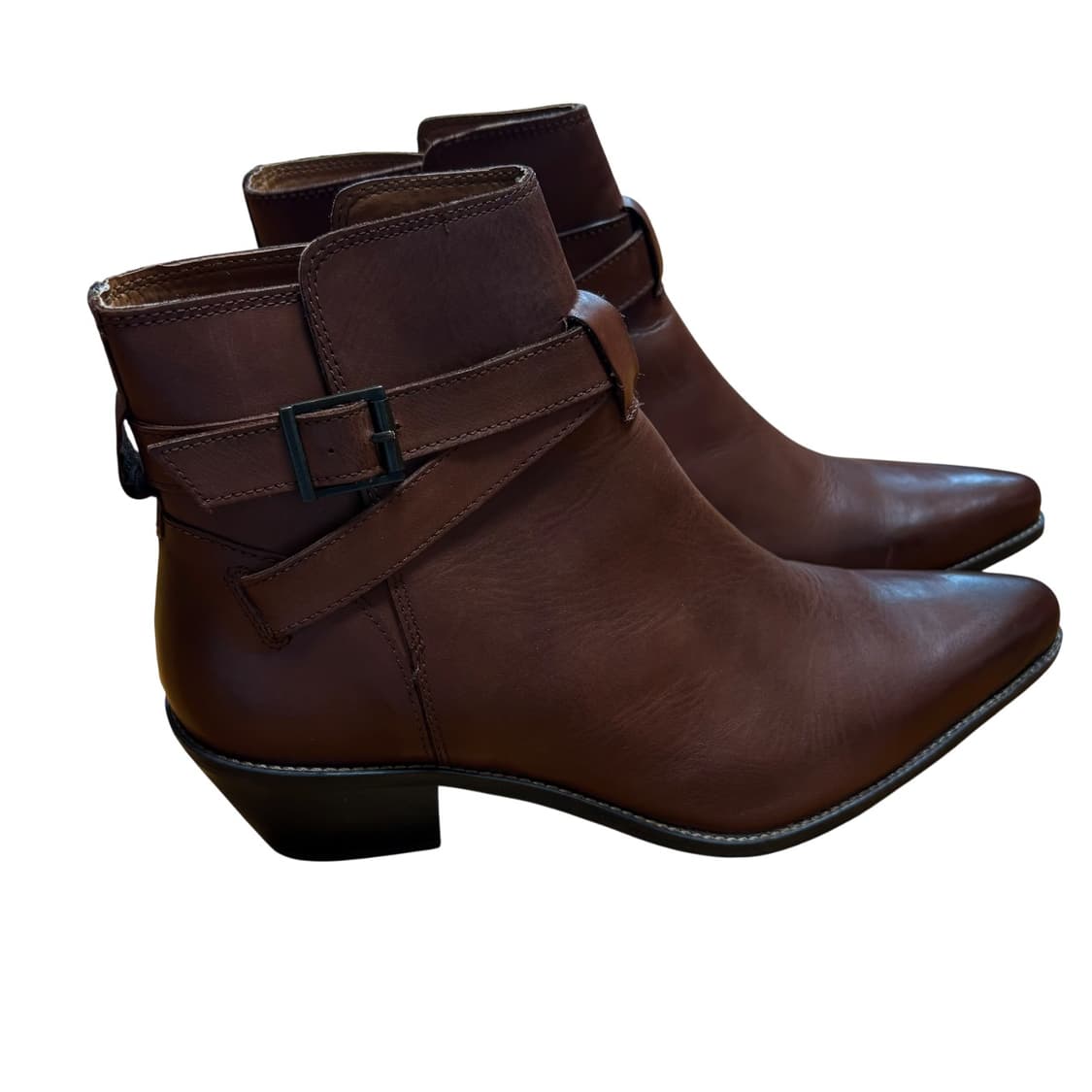 asos 쿠반 힐 브라운 하네스 웨스턴부츠 275- 280 상품이미지5