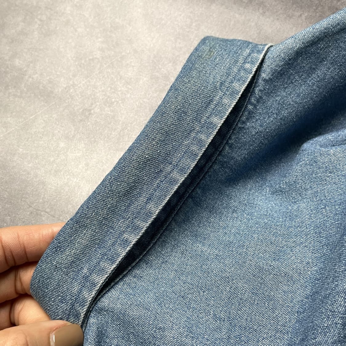 DICKIES 디키즈 빈티지 코튼 데님 워크 셔츠 A00901 상품이미지10