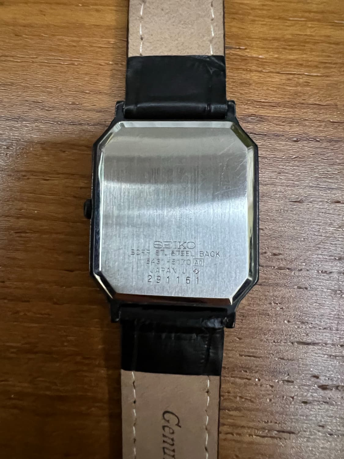 세이코 샤리오 초레어 탱크 스티브잡스 시계 상품이미지9