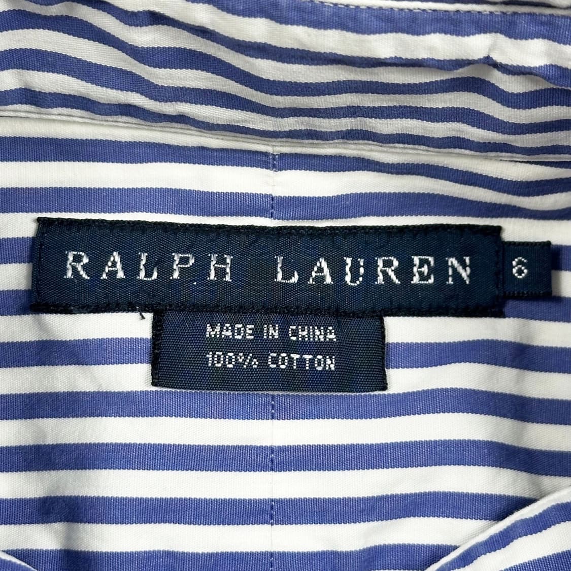 폴로 랄프로렌 포니 우먼 스트라이프 셔츠 (S 여성추천) 상품이미지5