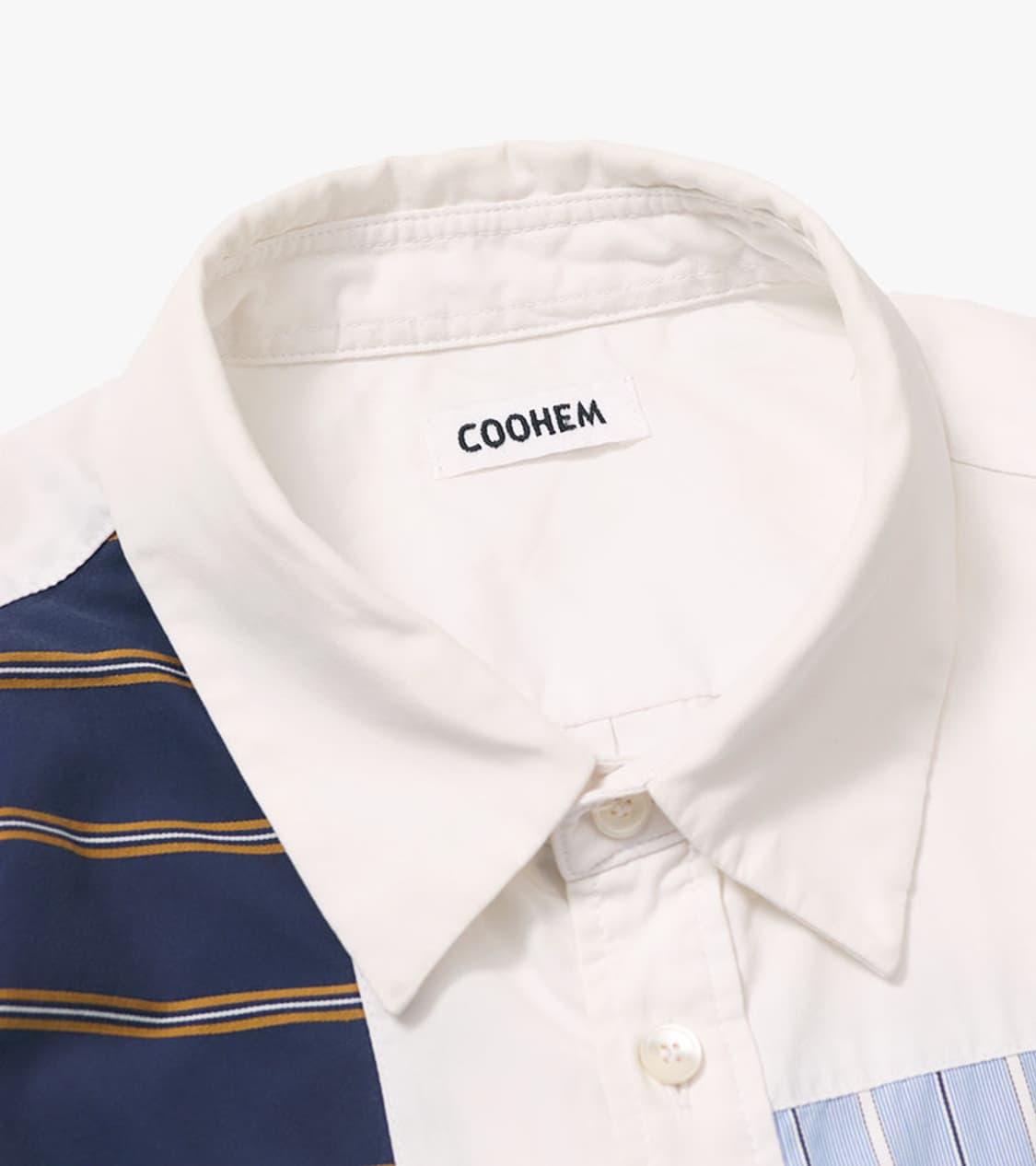 COOHEM - PATCH WORK SHIRT 상품이미지5