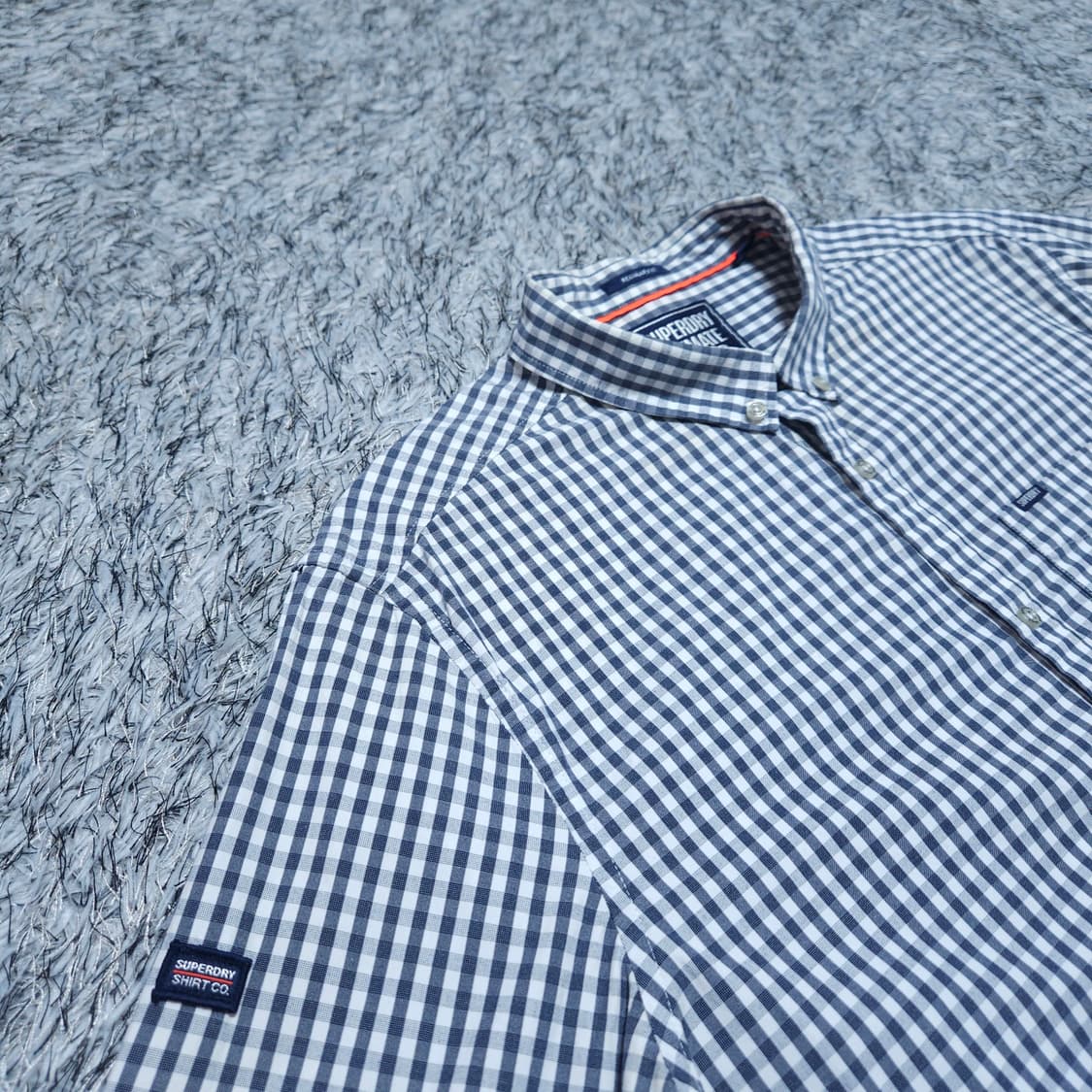 슈퍼드라이) XL 남자 체크셔츠남방 / 왕눈이샵 상품이미지4