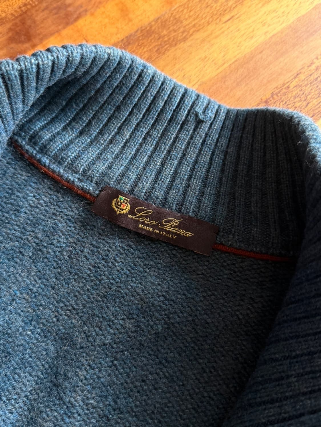 Loro Piana 로로피아나 캐시미어 스웨이드 가디건 105 상품이미지5