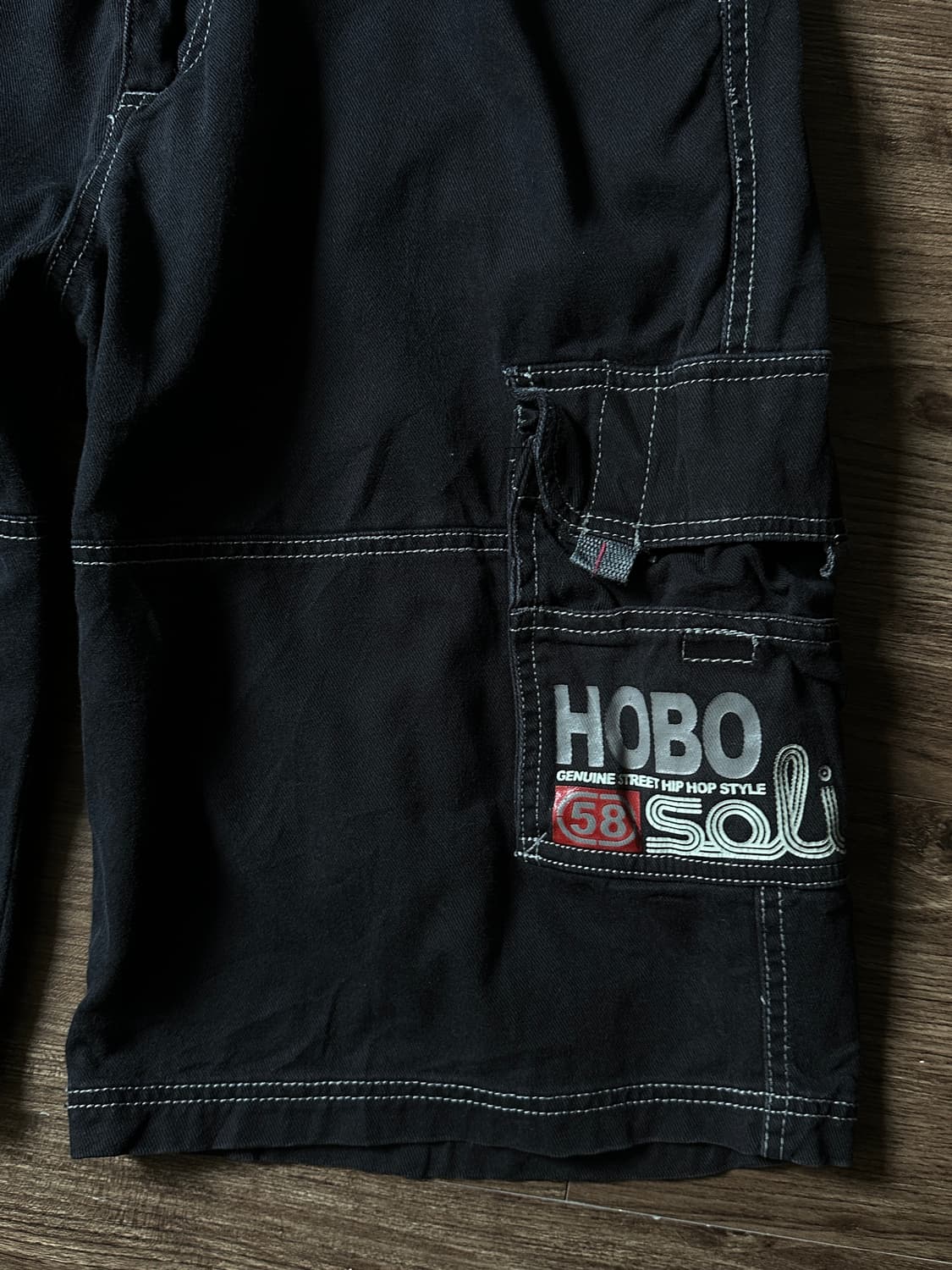 00's Hobo 와이드 카프리 죠츠 상품이미지10