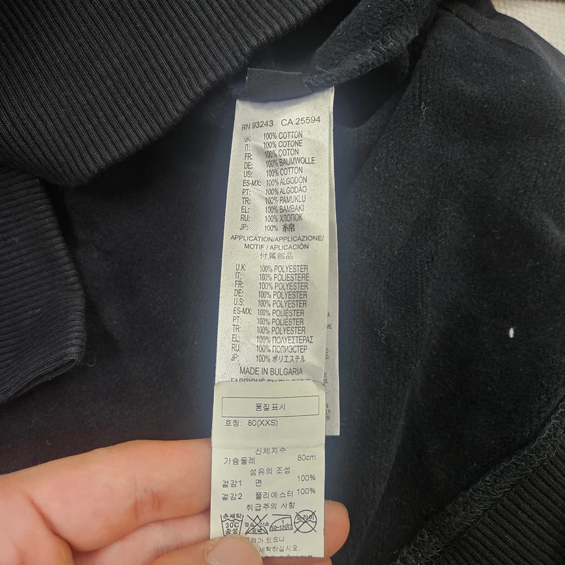 80 디젤 빅로고 블랙 후드 원피스 0618Y 상품이미지4