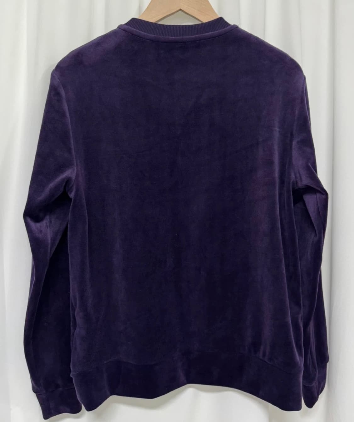 PUMA 벨벳 맨투맨 퍼플 상품이미지6