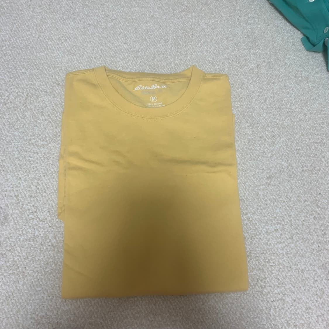 에디바우어 머스터드 라운드 반팔티셔츠 105 상품이미지1