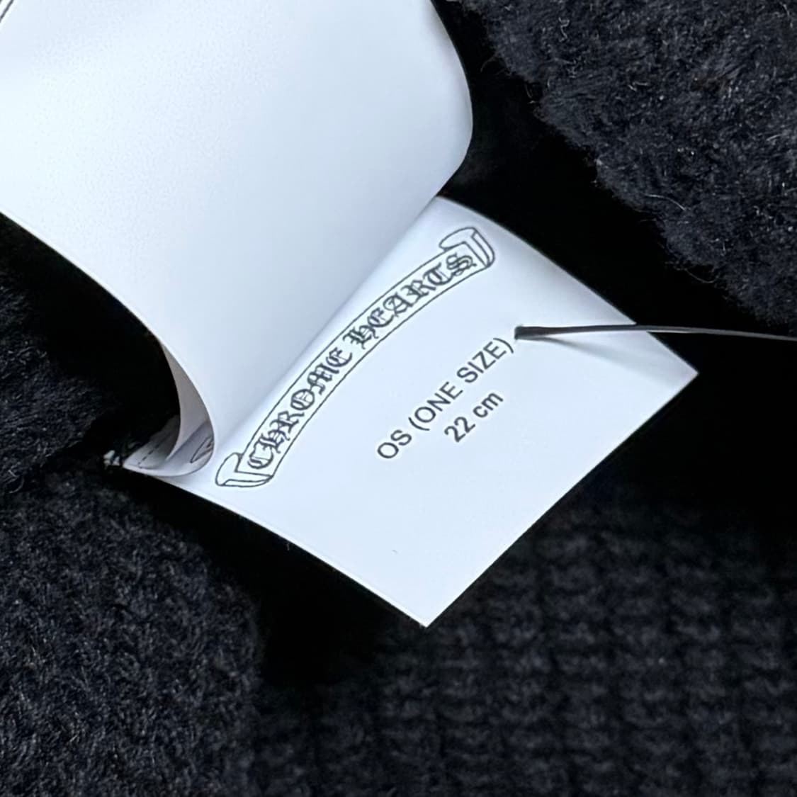 [새상품/선물가능] 크롬하츠 트리플 크로스 레더패치 참 비니 상품이미지6