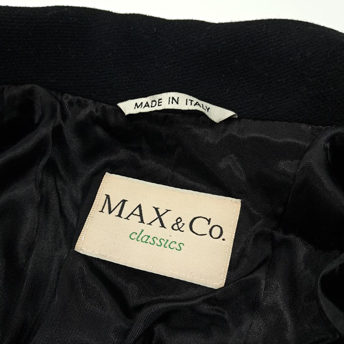 CL221 L 막스앤코 90s 이태리판 울캐시미어 더블 코트 자켓 상품이미지5