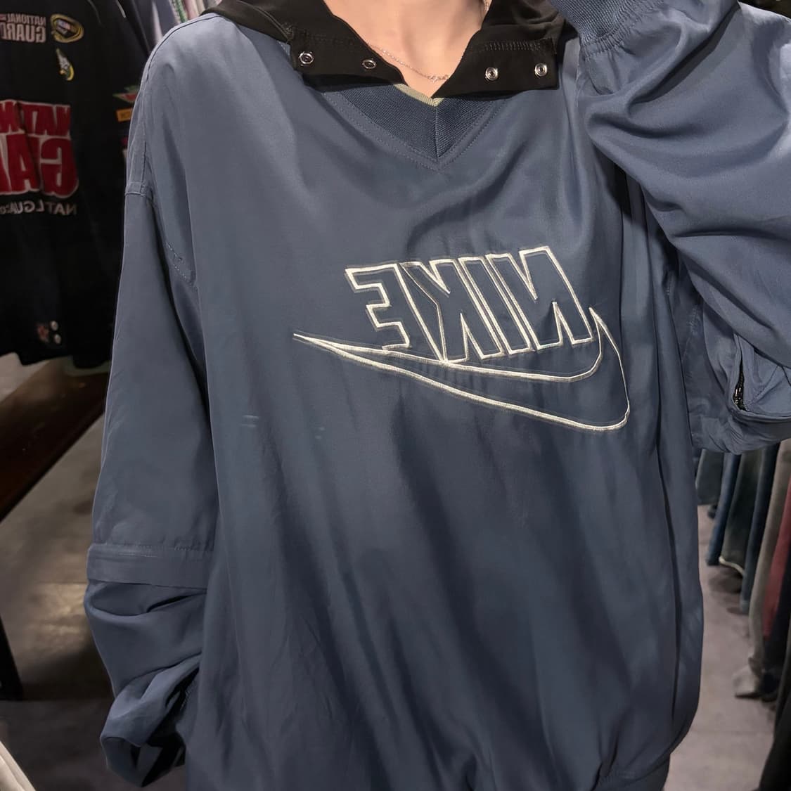 [IM] Nike 나이키 반팔 투웨이 웜업 소라 상품이미지7