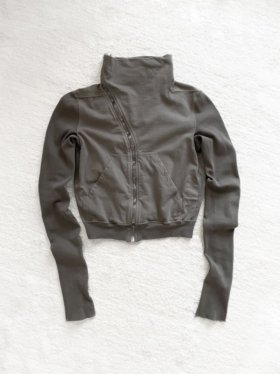 릭오웬스 하이넥 프론트 집업 상품이미지1