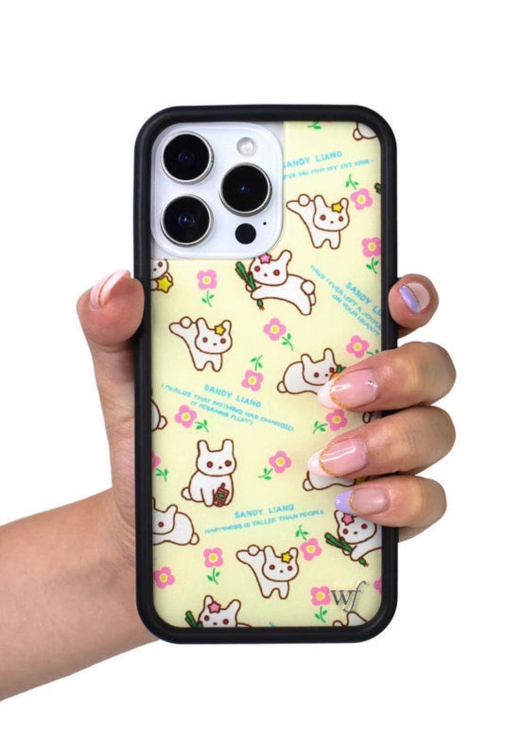 와일드플라워 샌디리앙 아이폰15 폰케이스 상품이미지1