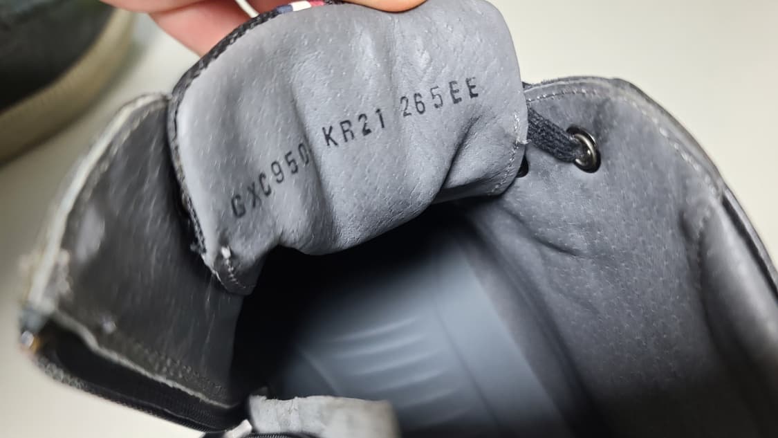 제니아 남성 가죽 사이드 지퍼 부츠 (265EE), 다크 네이비 상품이미지8