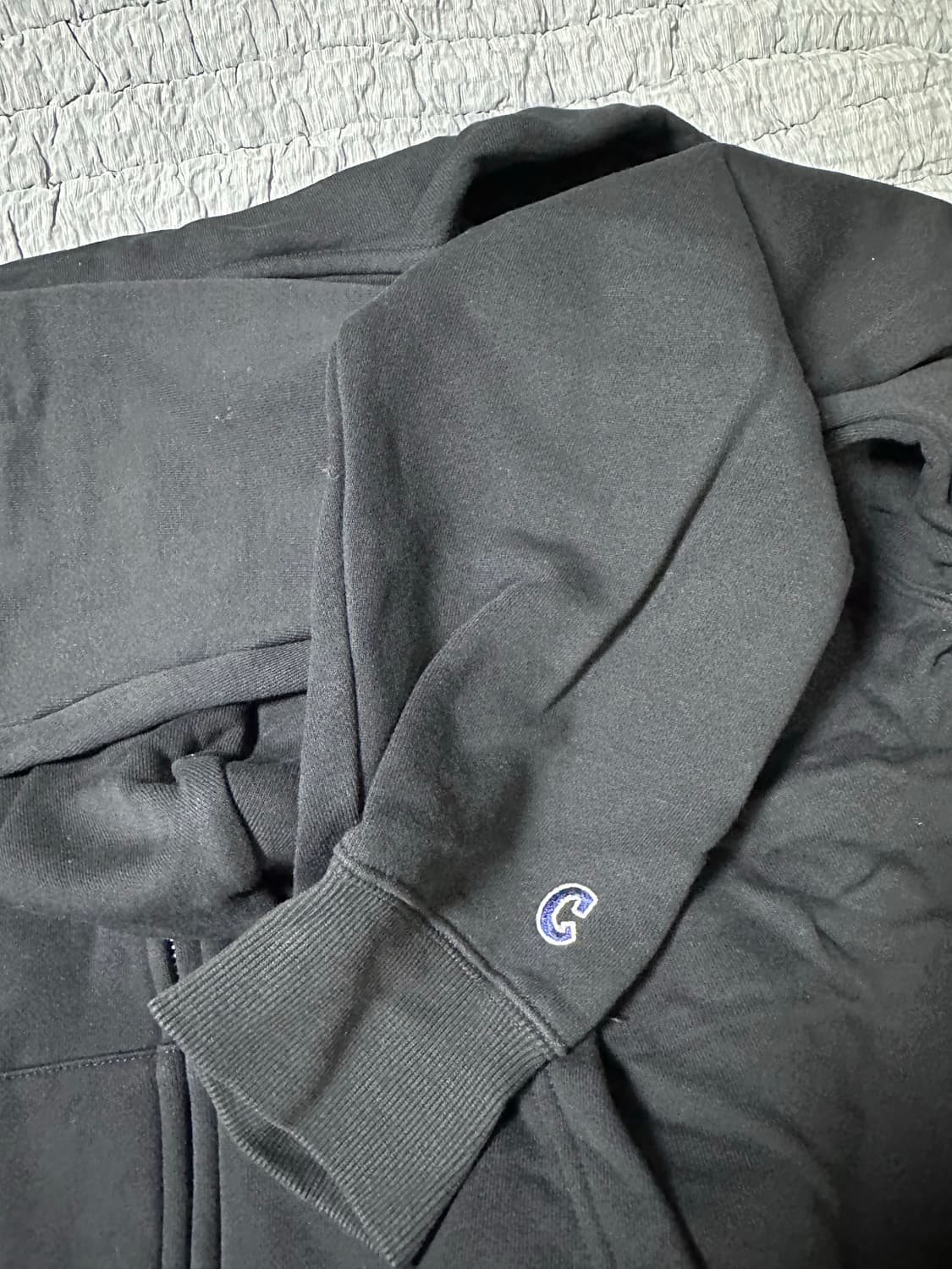 커버낫 블랙 후드 집업 상품이미지7