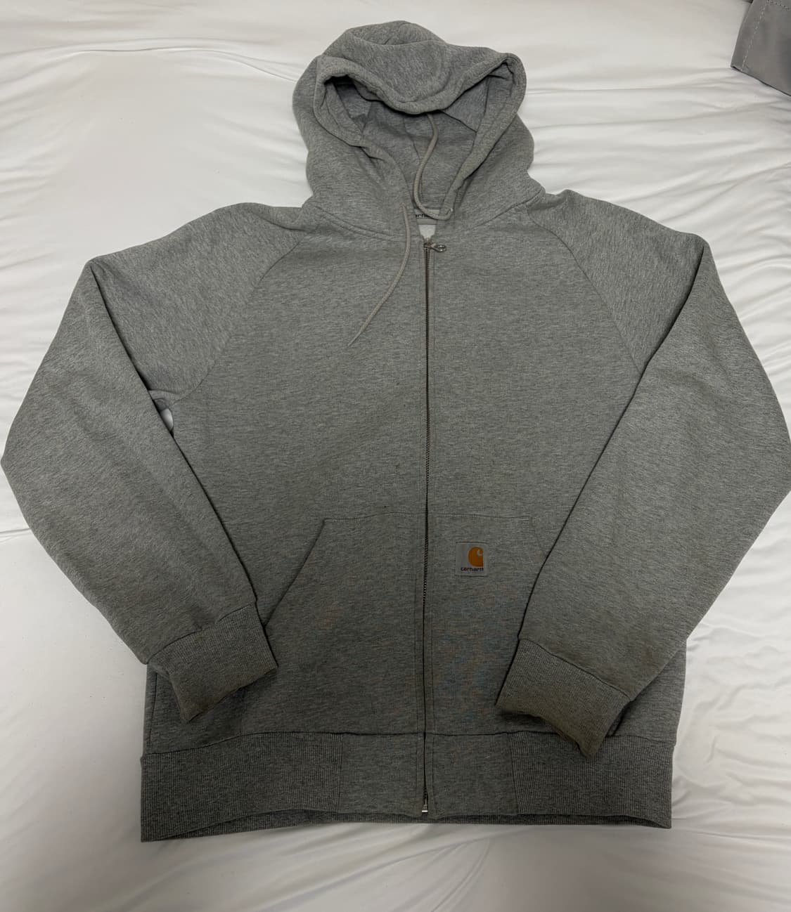 칼하트 후드 집업 그레이M 상품이미지1