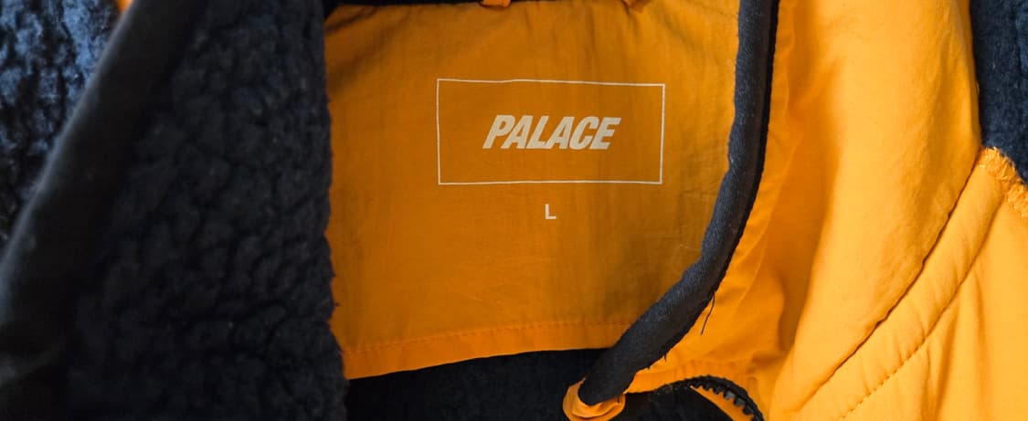 팔라스 Palace 플리스 자켓 L 네이비/옐로우 상품이미지5