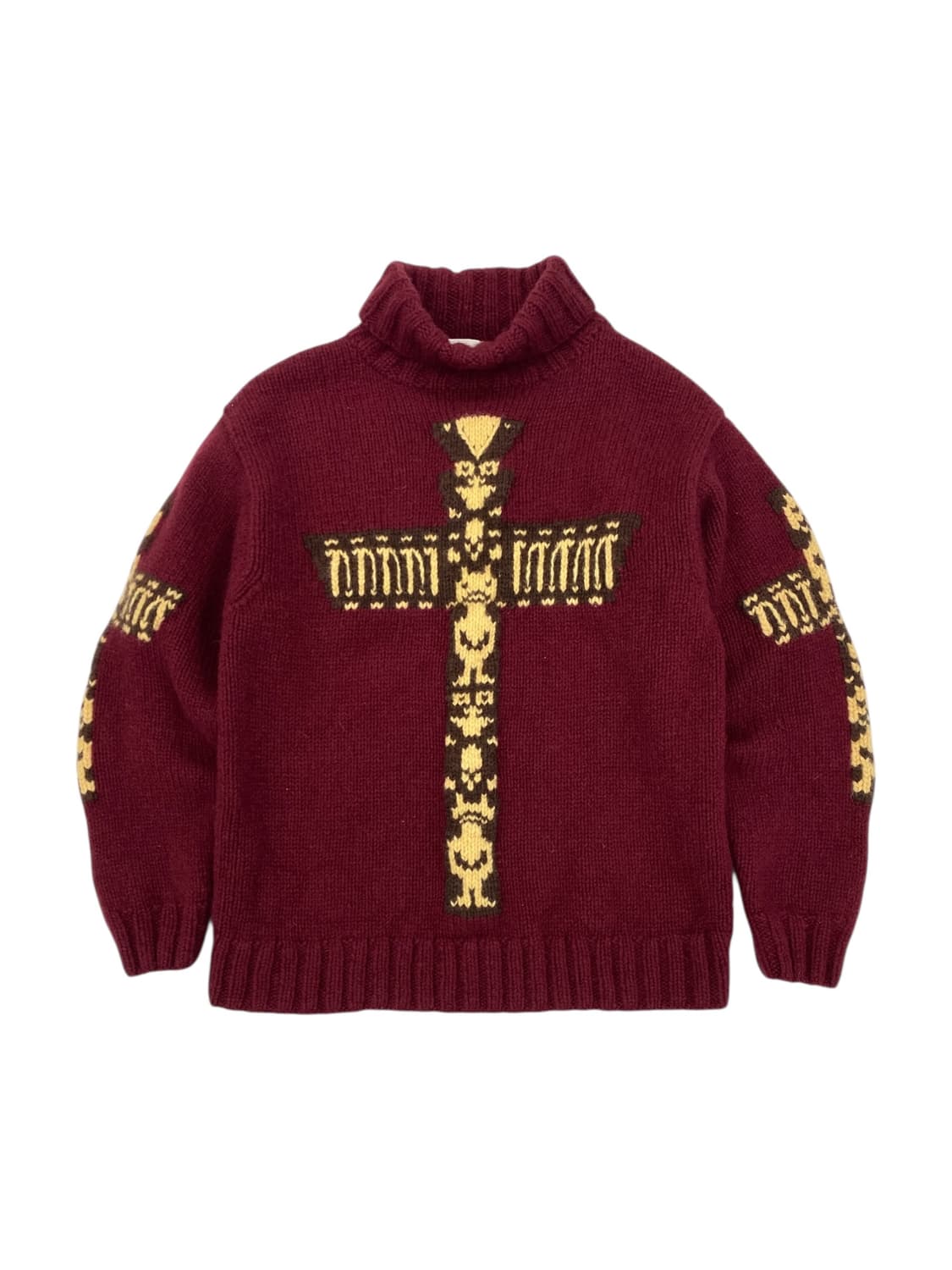 빔즈 토템 폴 울 터틀넥 스웨터 상품이미지1