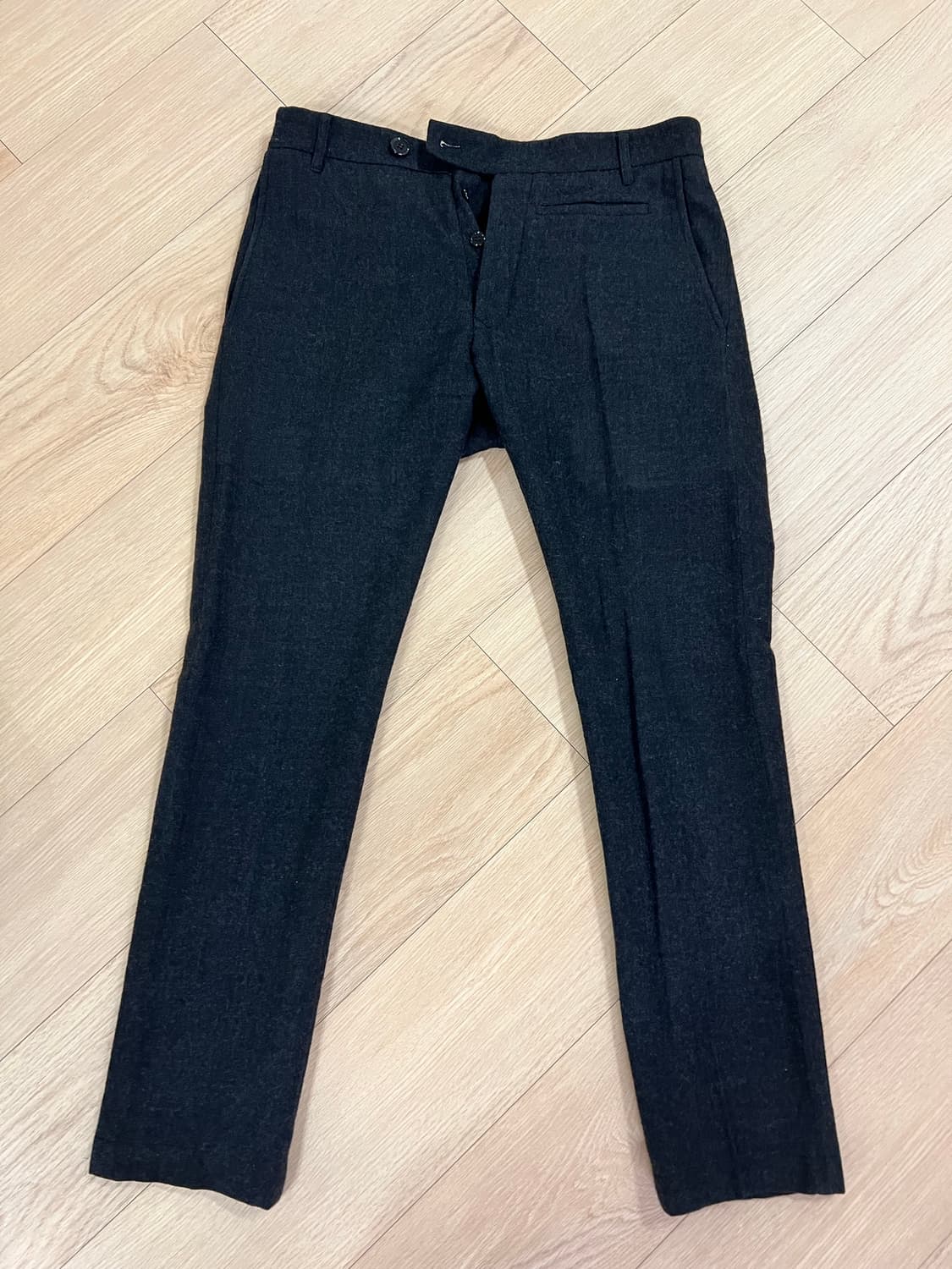 릭오웬스 차콜그레이 슬랙스 50 상품이미지1