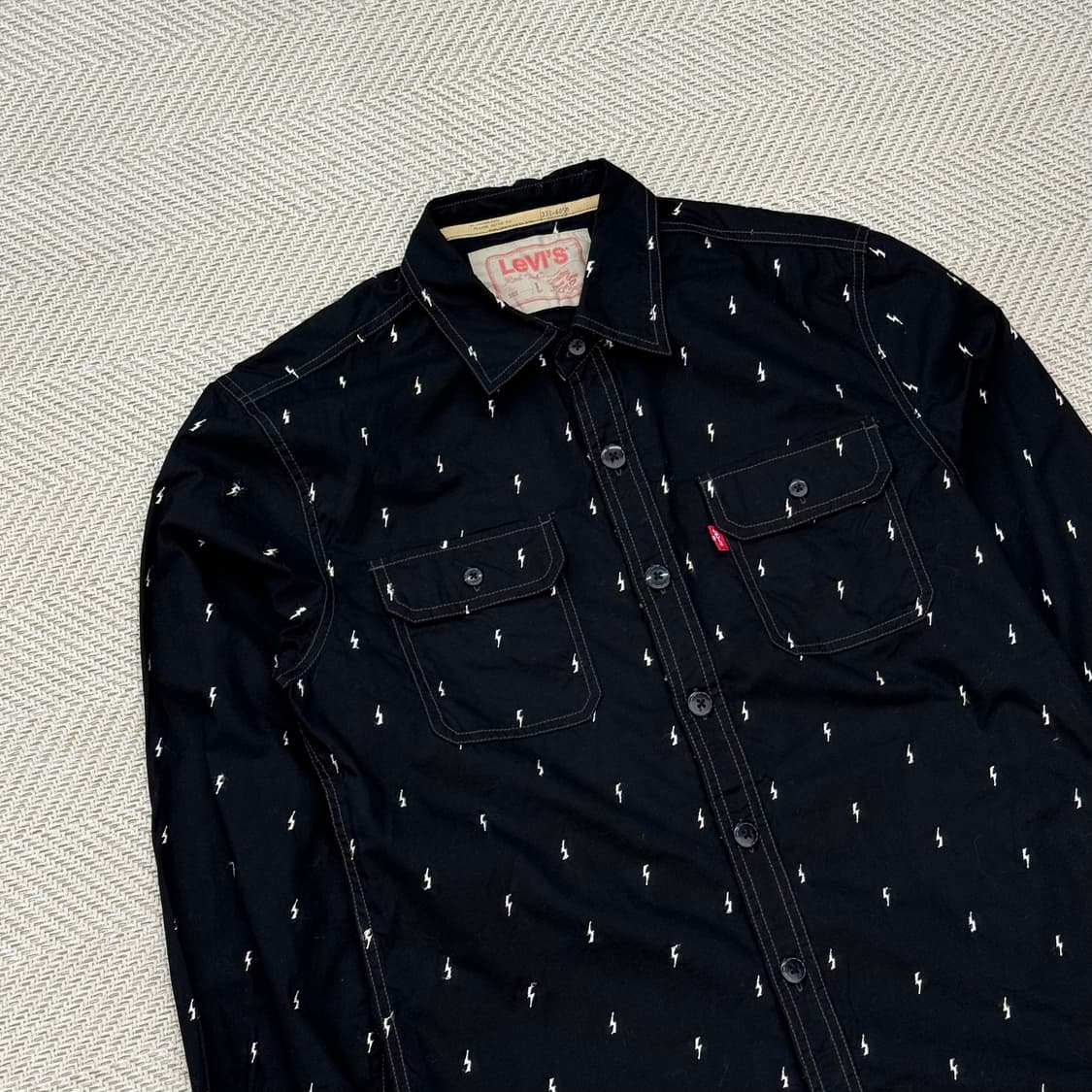 리바이스 패턴 셔츠 r2379 상품이미지3