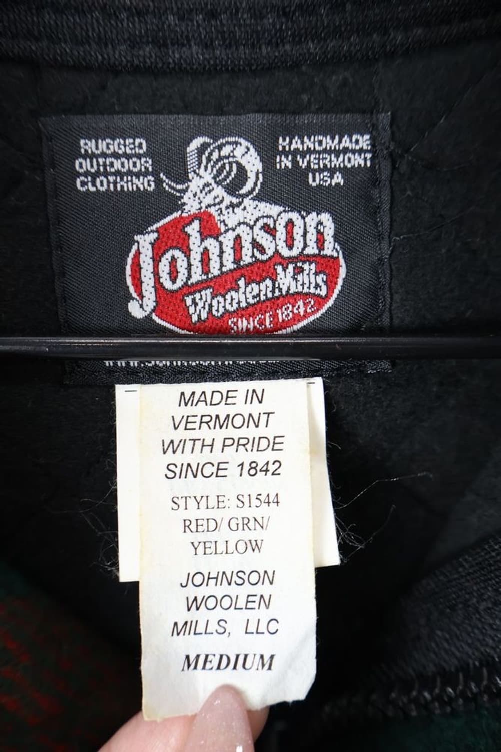 Johnson Woolen Mills Plaid Hood Jacket 상품이미지7