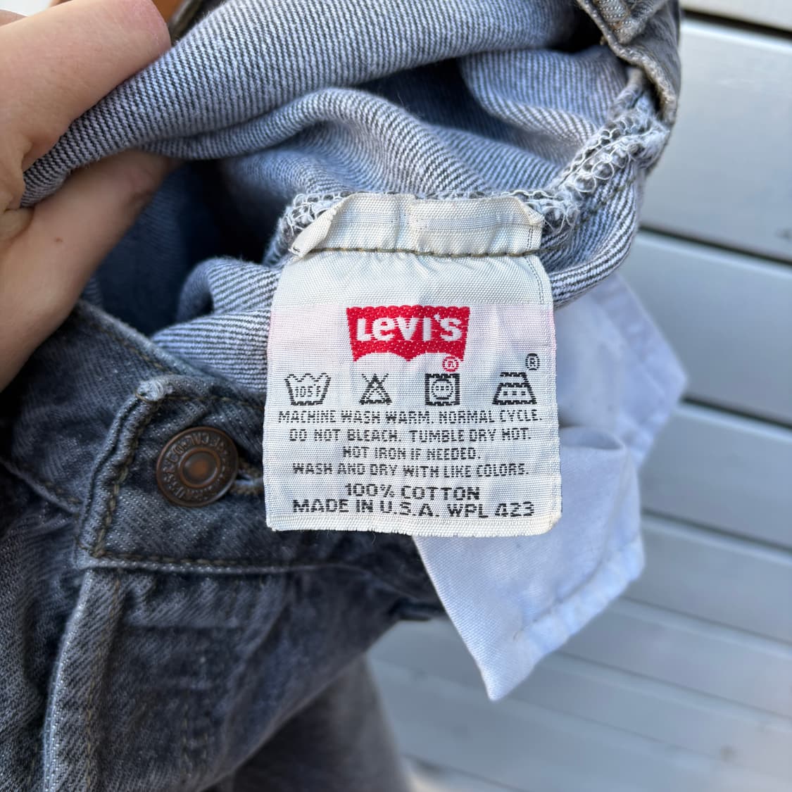 Levi’s 리바이스 501 made in usa 데님 팬츠 상품이미지8