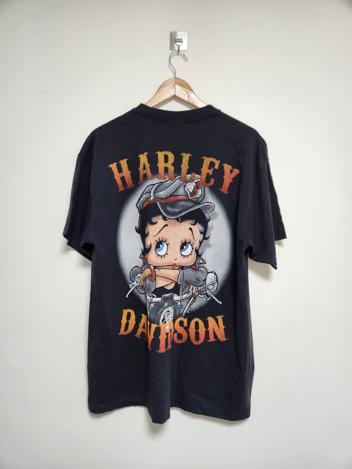 베티붑Betty 빅 그래픽 할리 티셔츠 XL 상품이미지2