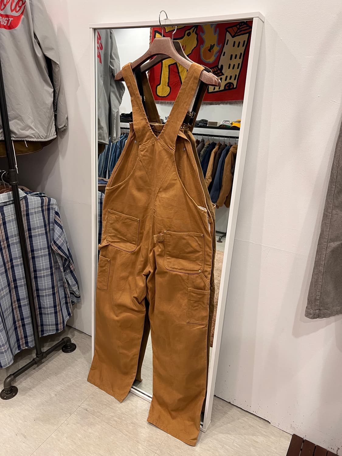 Carhartt 칼하트 Duck Bib 덕 캔버스 카펜터 오버롤 상품이미지5