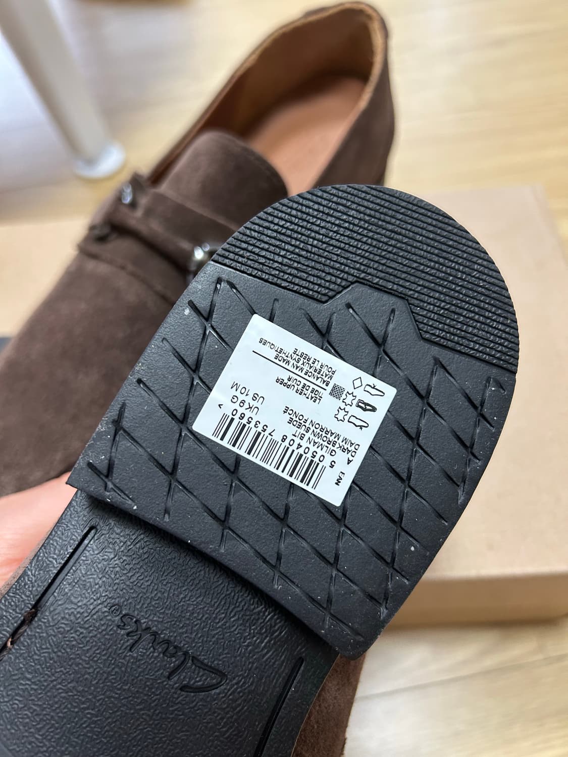 클락스(Clarks) 스웨이드 로퍼 상품이미지3