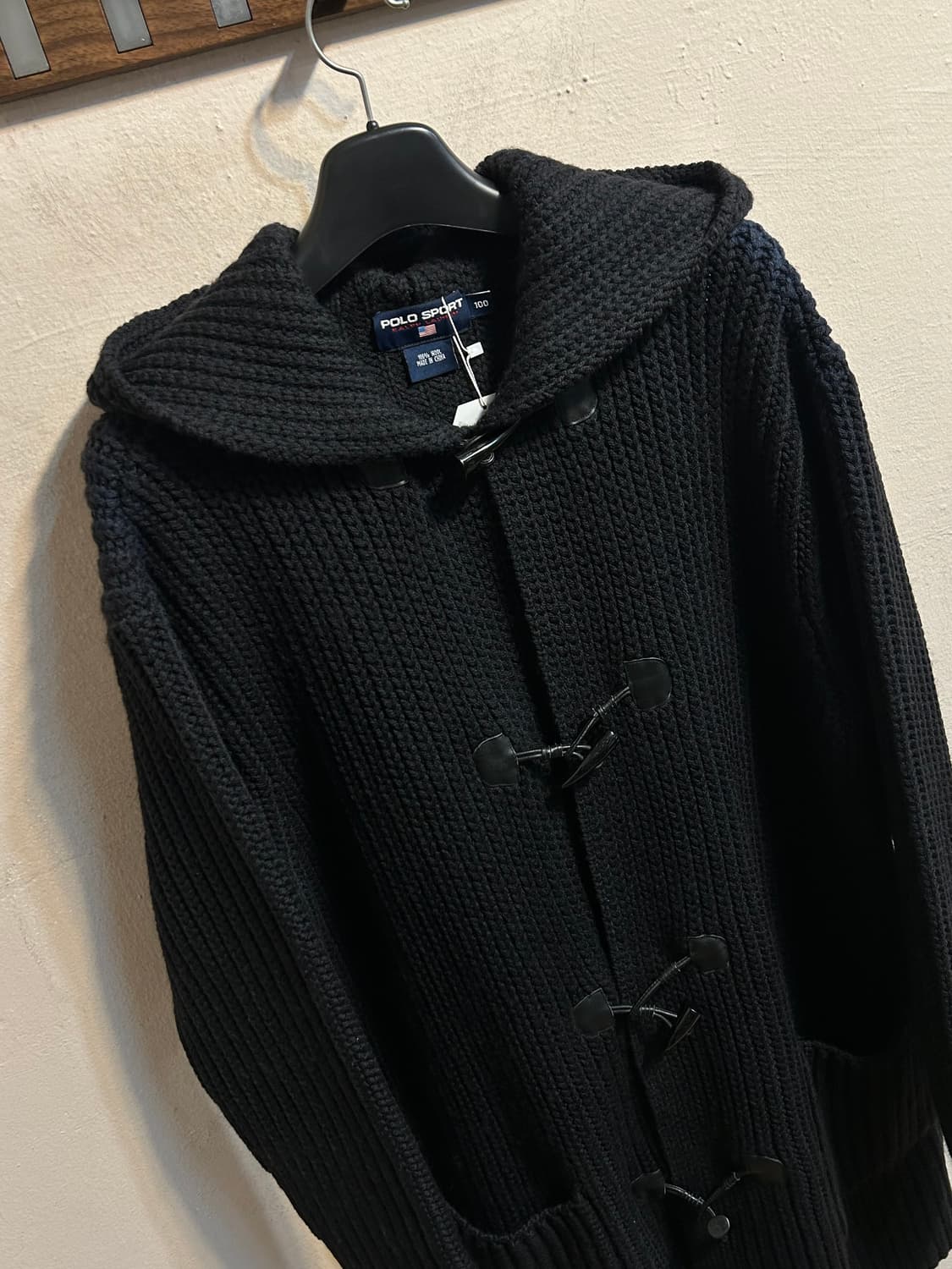 폴로 스포츠 니트 더플 코트 상품이미지4