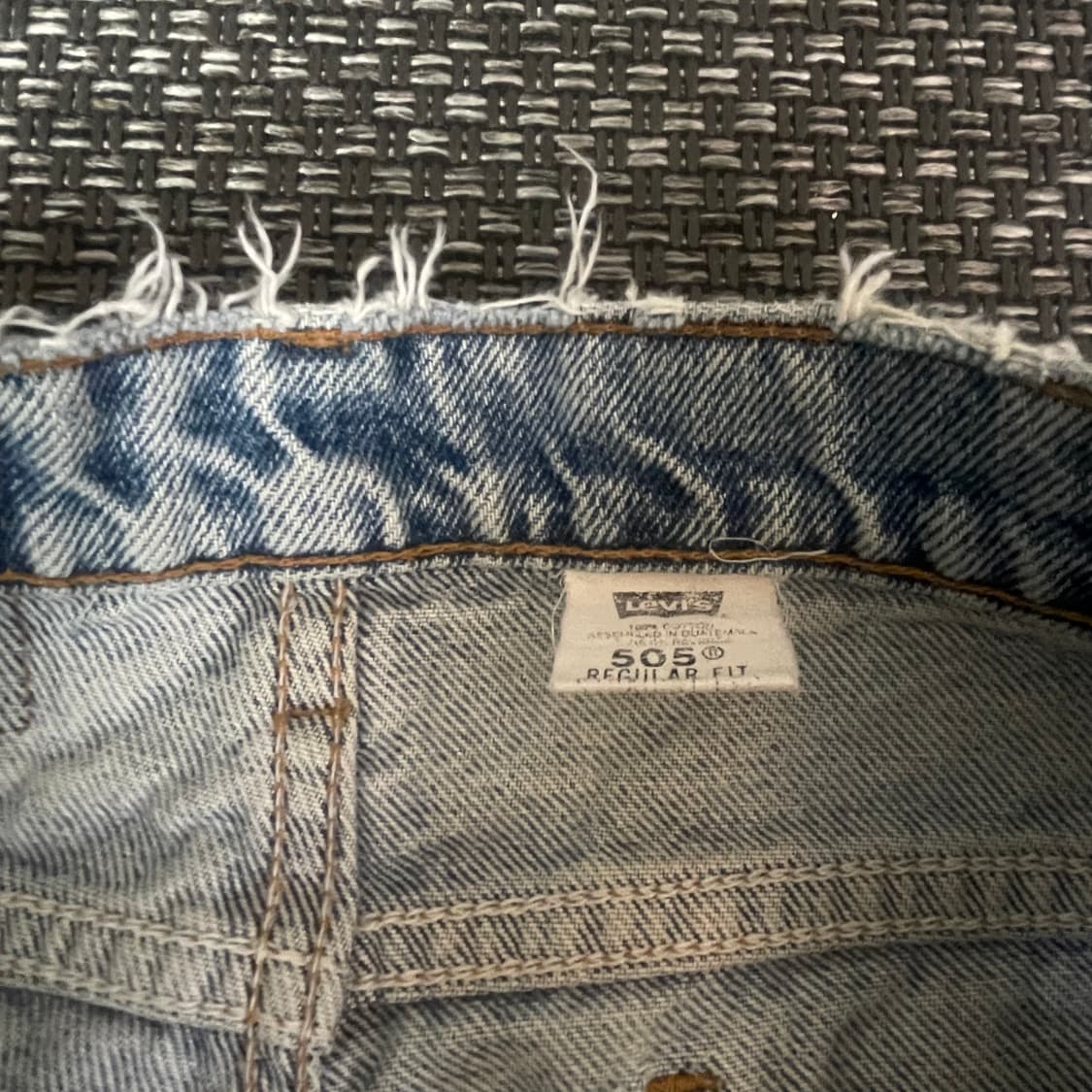 (32) 리바이스505 32X34 연청 팬츠 상품이미지4