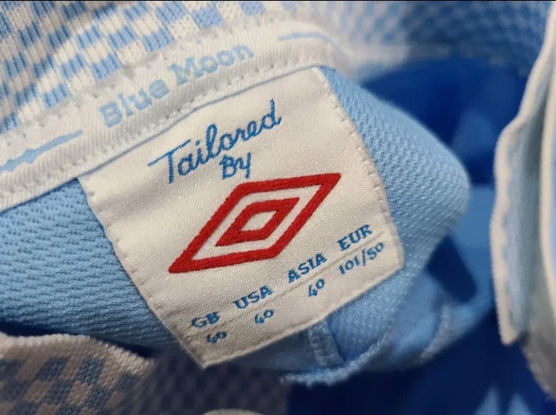 UMBRO 11 12 맨시티 올드레플 축구져지 아구에로 상품이미지10