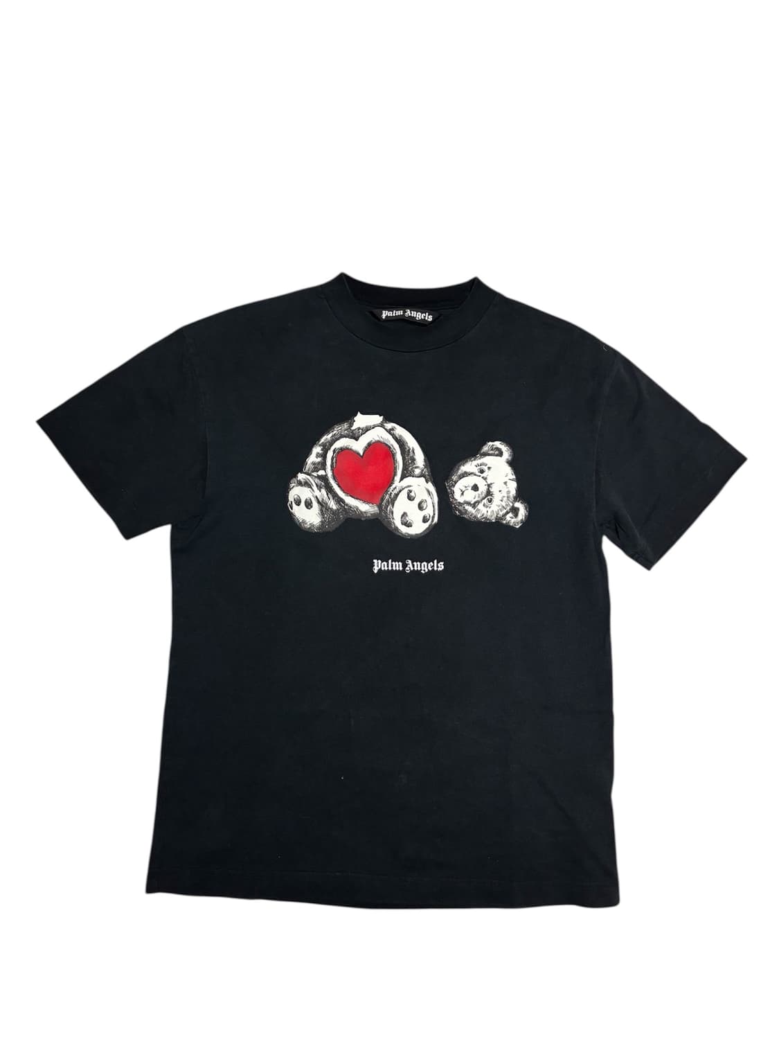 [정품] 팜엔젤스 베어 인 러브 로고 블랙 반팔 티셔츠 M 상품이미지1