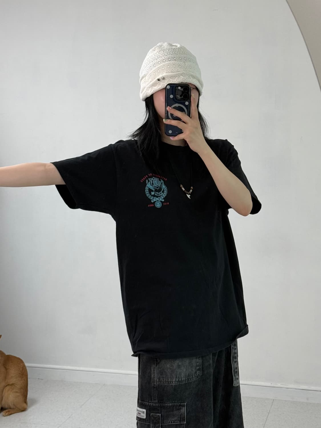 오베이 오버핏 반팔티 상품이미지3
