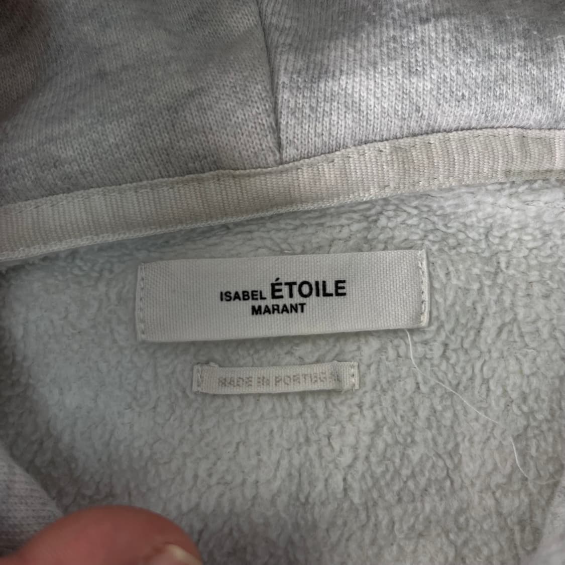 100 이자벨마랑 빅로고 후드티 상품이미지3