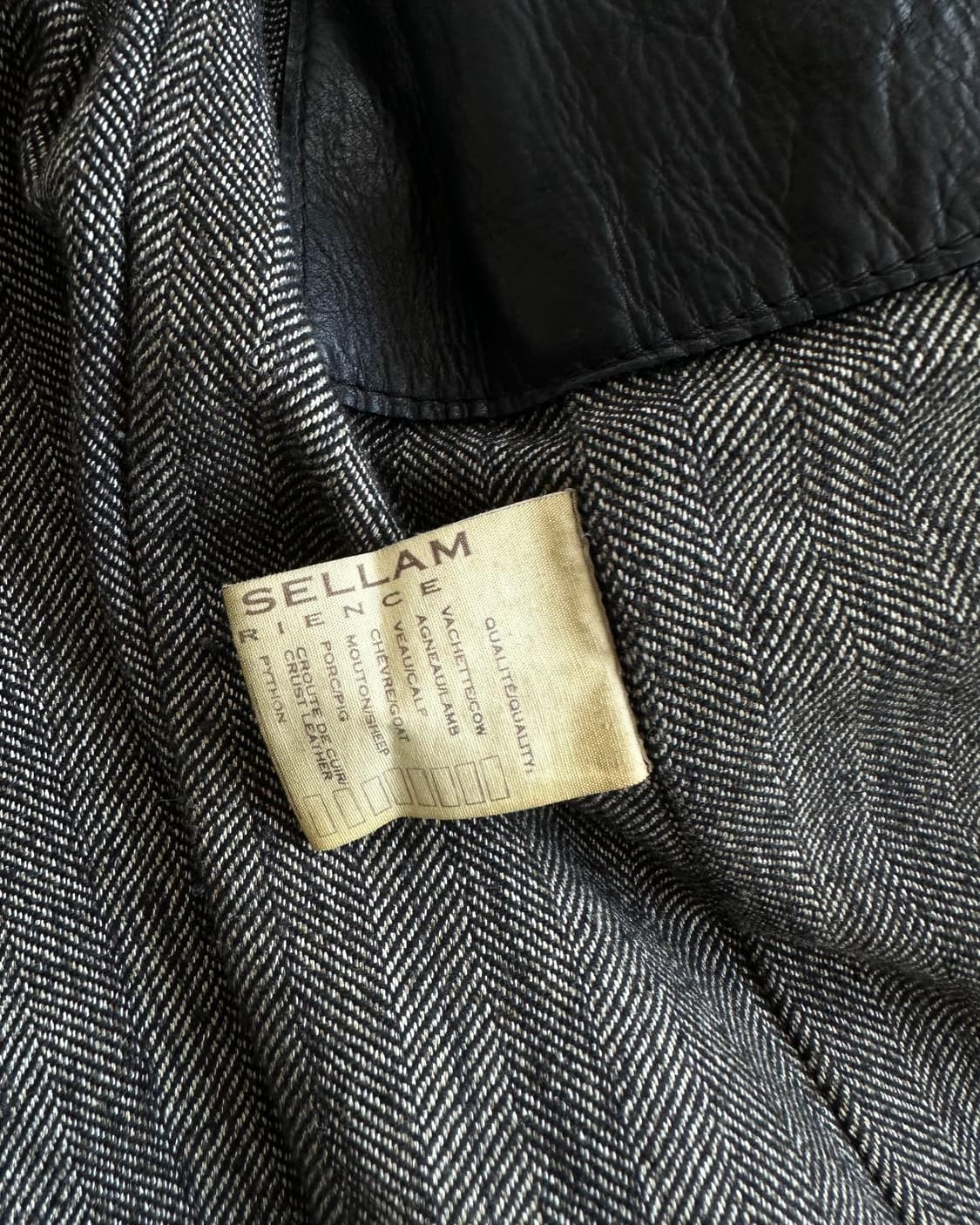 아이작 세럼 초기 아카이브 워싱 레더 코트 상품이미지9