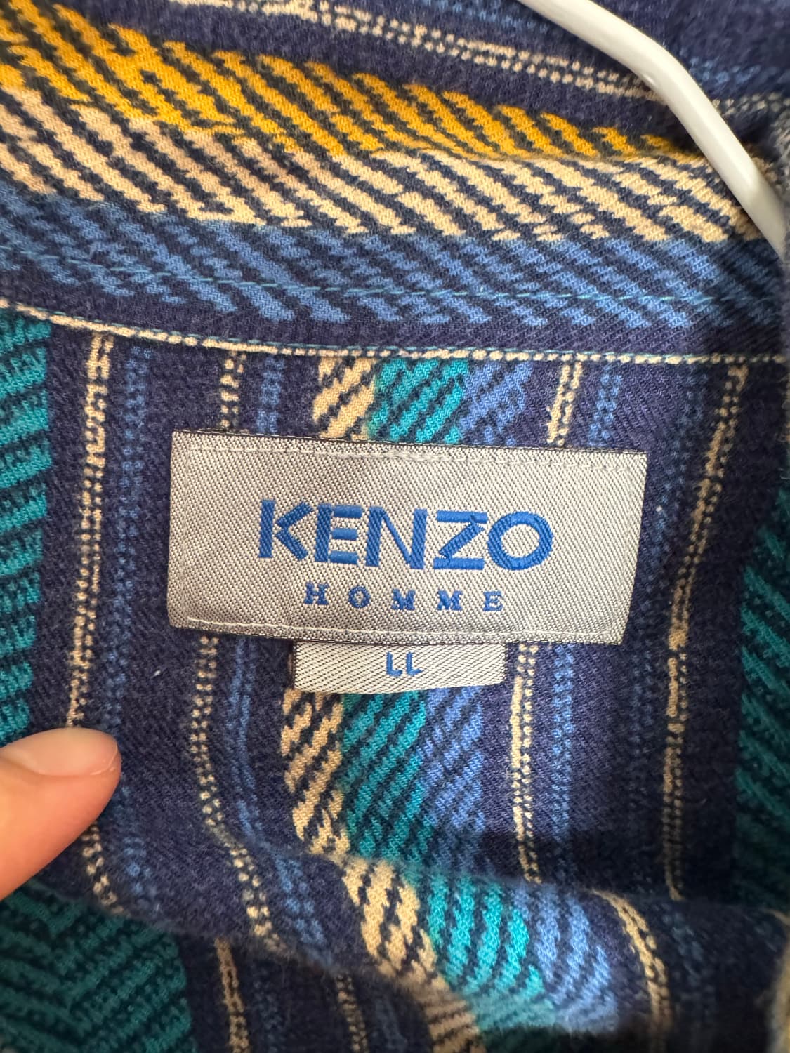 겐조 옴므 플란넬 셔츠 상품이미지3