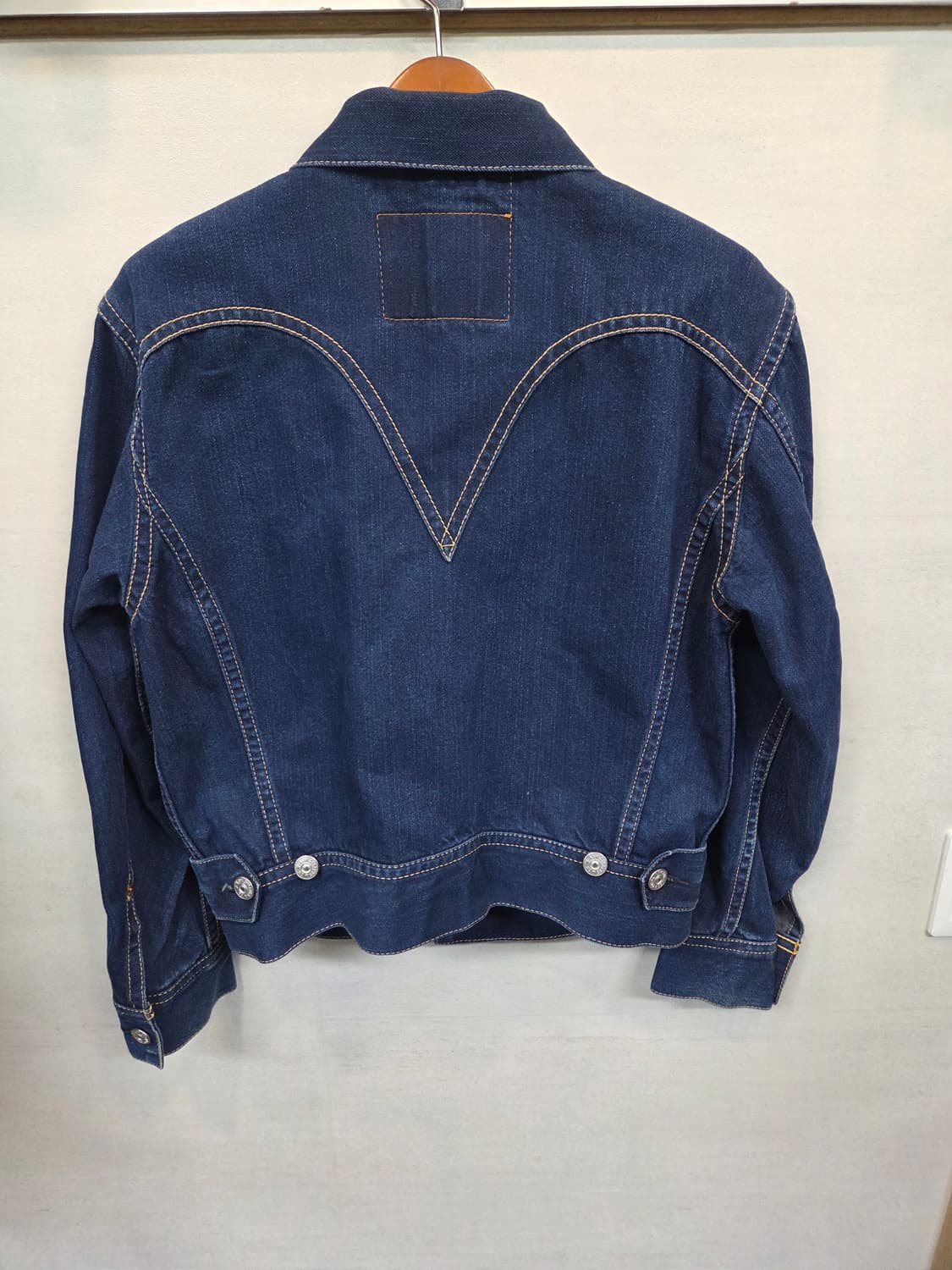 리바이스 빈티지 올드스쿨 타입원 스티치 데님자켓 M 상품이미지2
