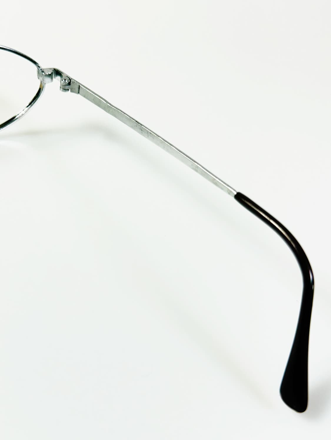 실버 메탈 윙브릿지 슬림 오벌 프레임 빈티지 안경 상품이미지6