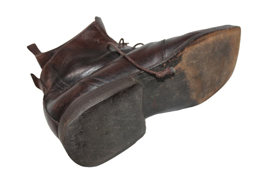 1990s BALENCIAGA 발렌시아가 카프레더 레이스업 부츠 상품이미지7