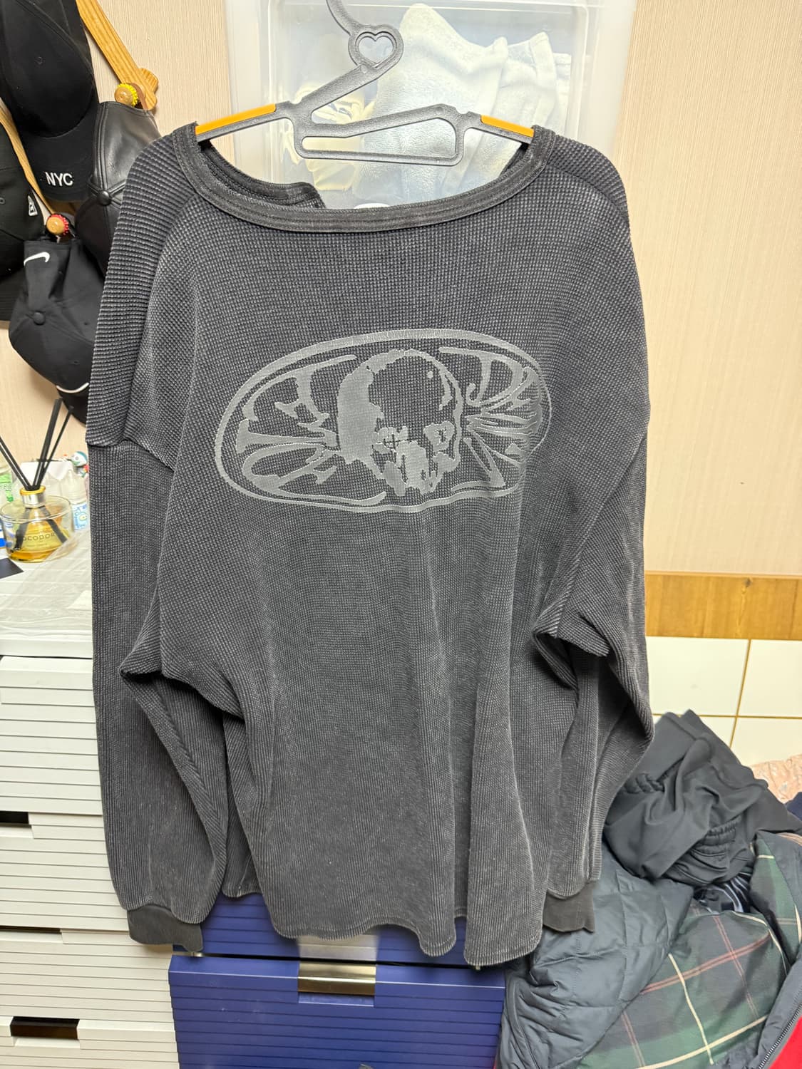 Etce 헨리넥니트 차콜 상품이미지3