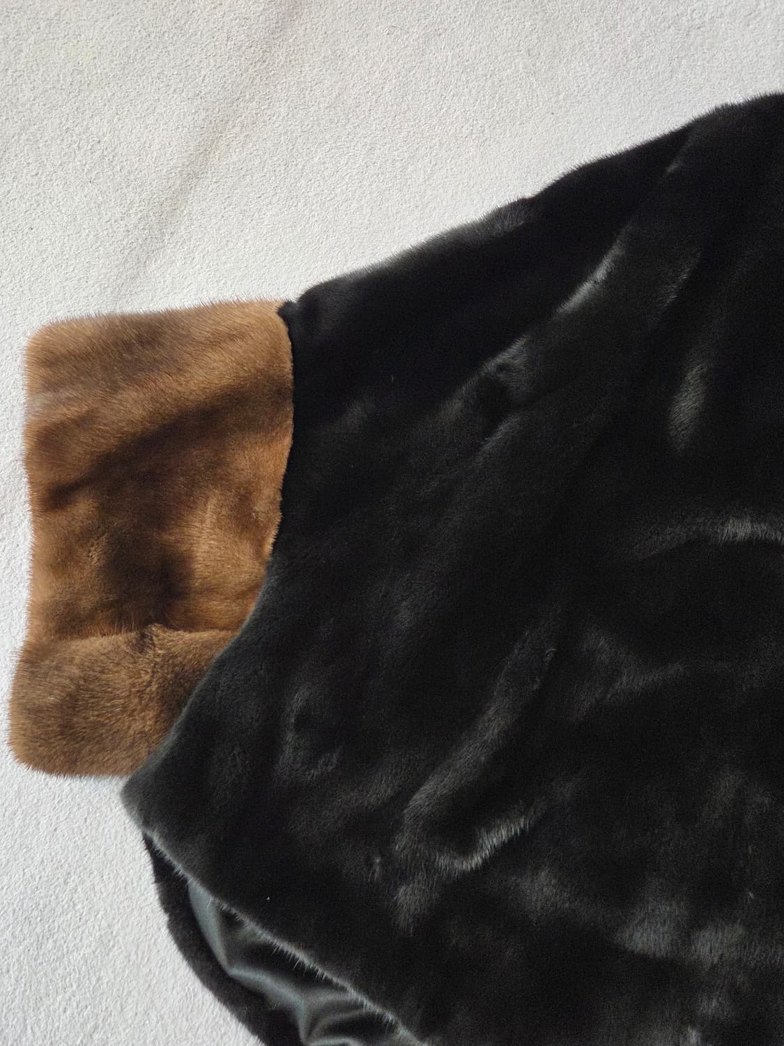 (66) BLACK NAFA 천연밍크 코트자켓
 상품이미지4