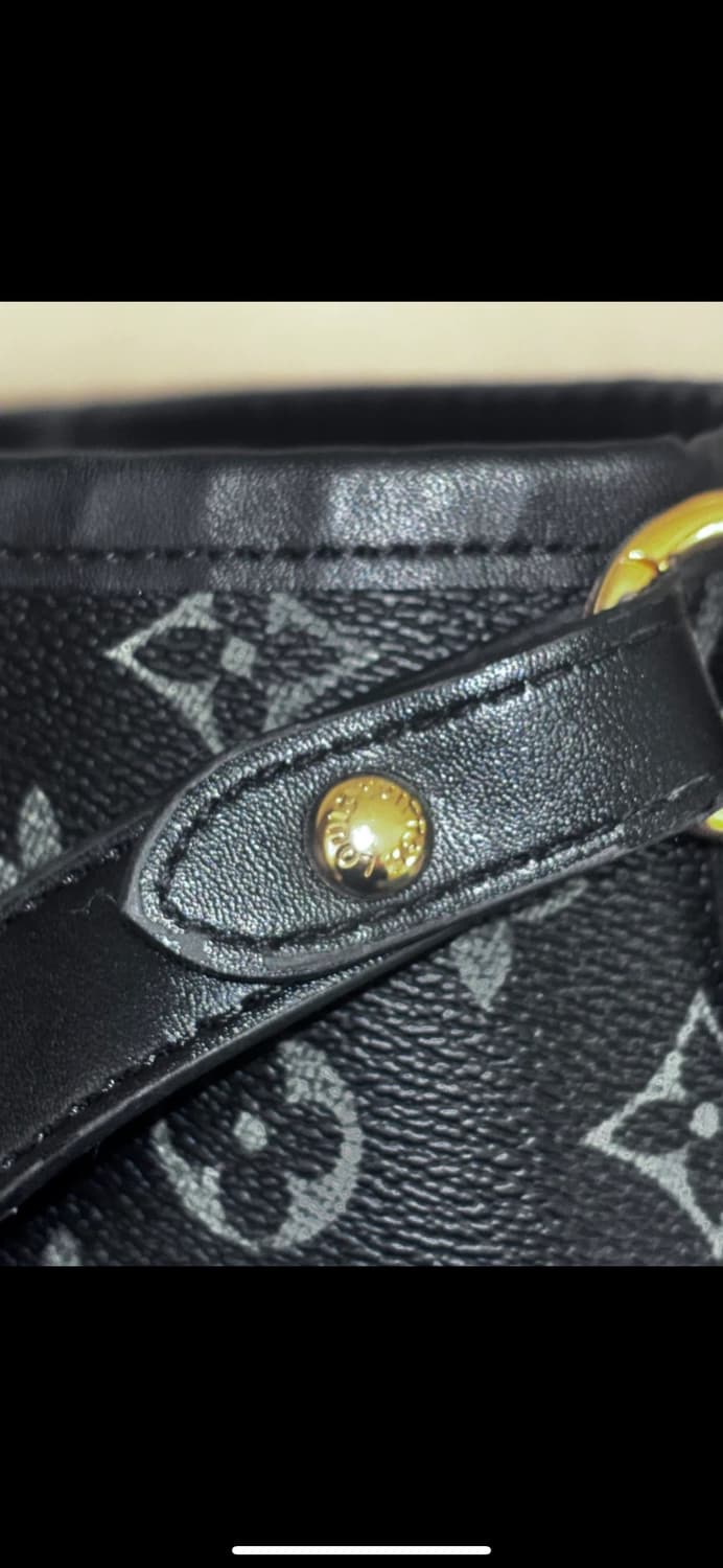 루이비통 모노그램 숄더백 토트백 블랙 상품이미지4