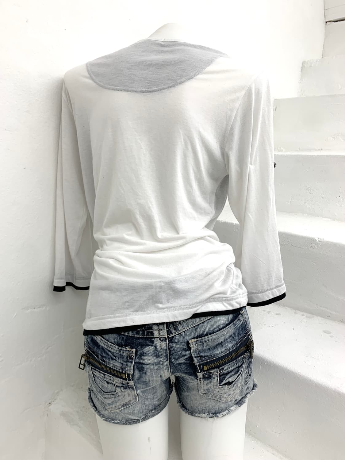 Spinash punk detail cut sew  상품이미지4