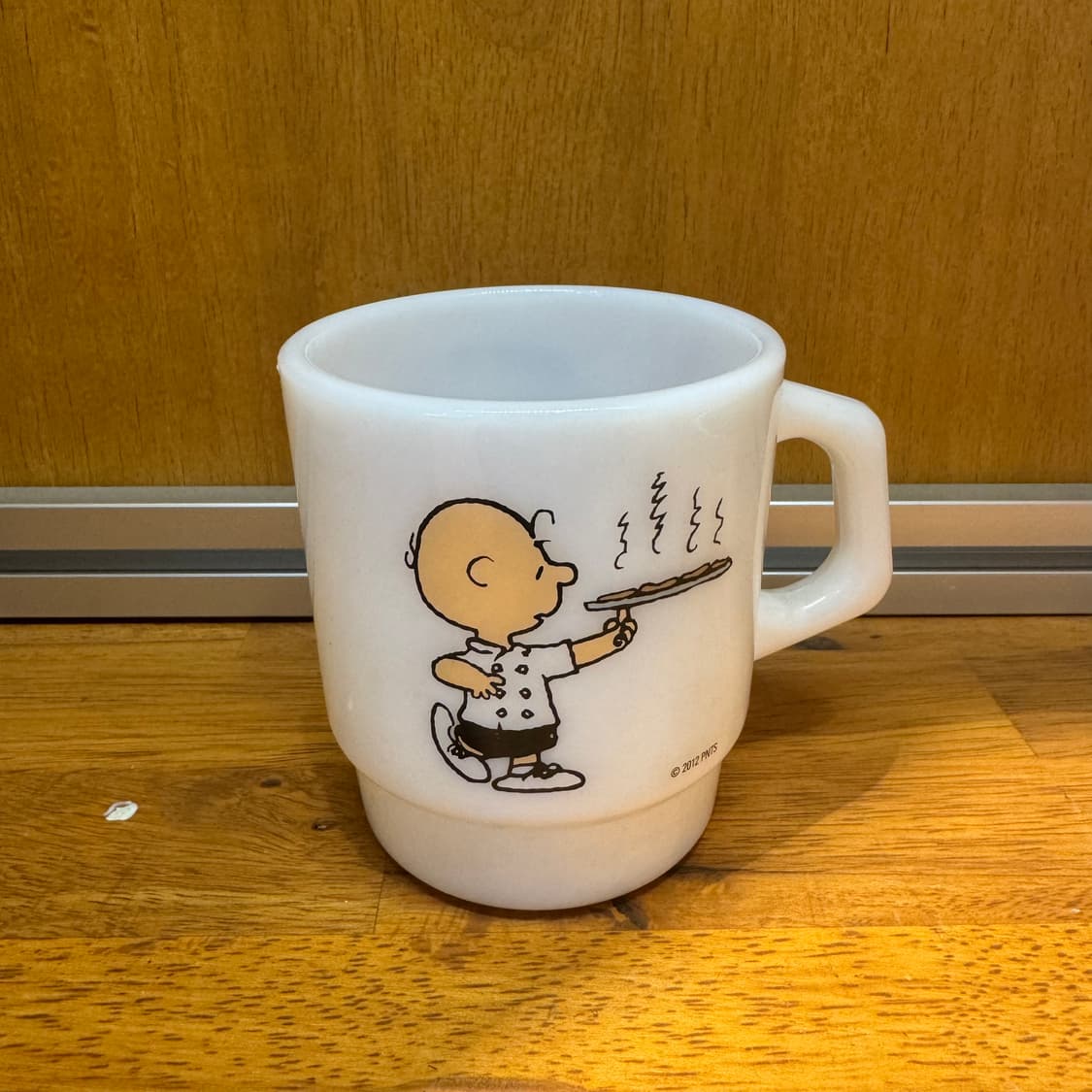 FIRE KING x PEANUTS Mug Cup (Charlie) 상품이미지1