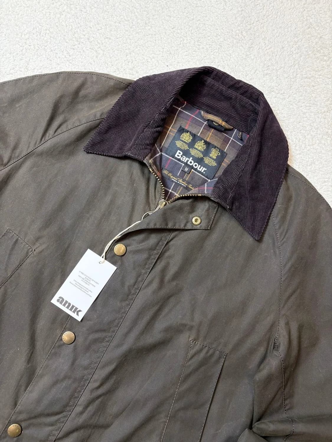 바버 Barbour 비드넬 왁스드 클래식 자켓 PN6498 상품이미지3