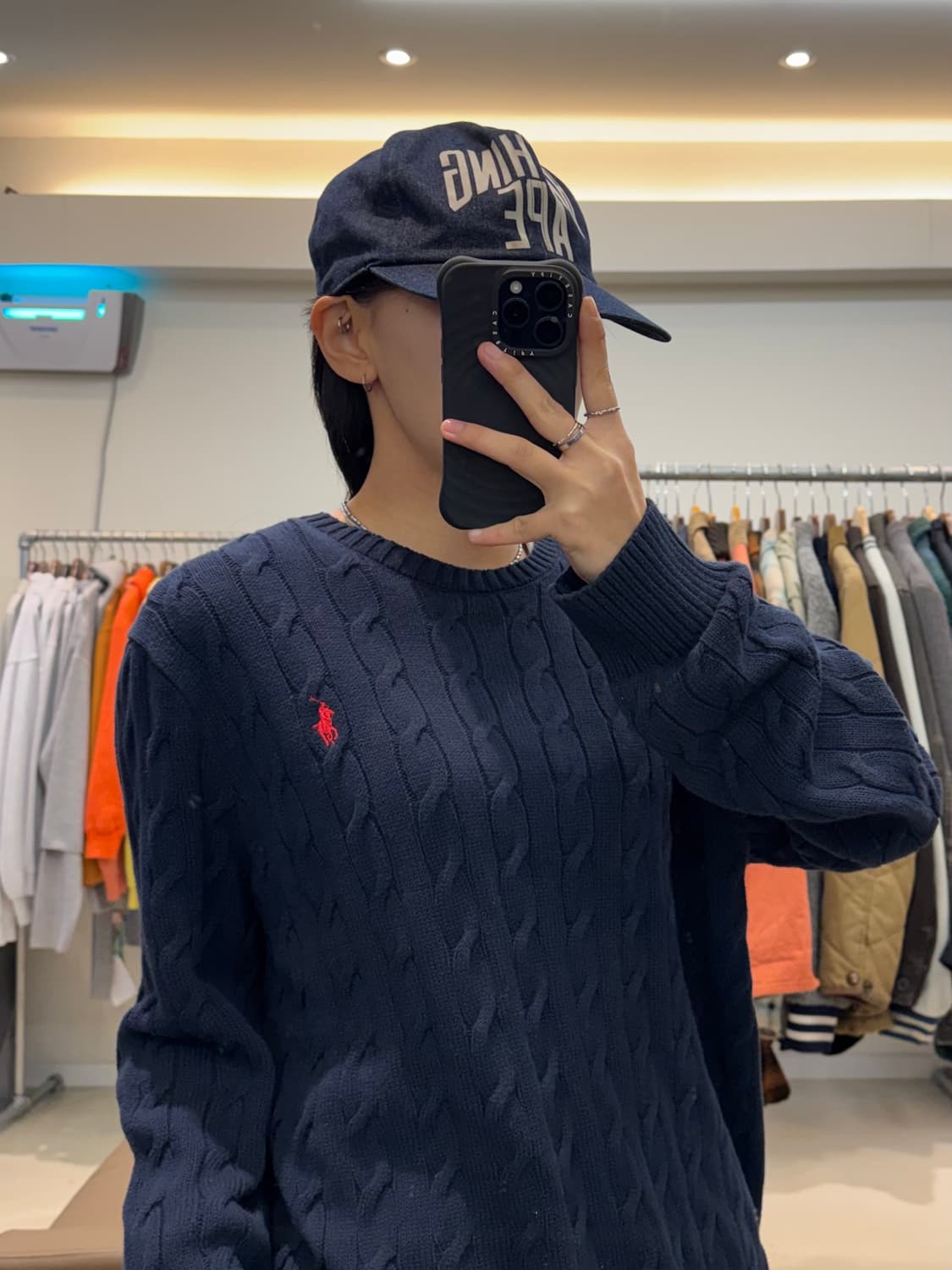 폴로 랄프로렌 꽈배기 니트 상품이미지7