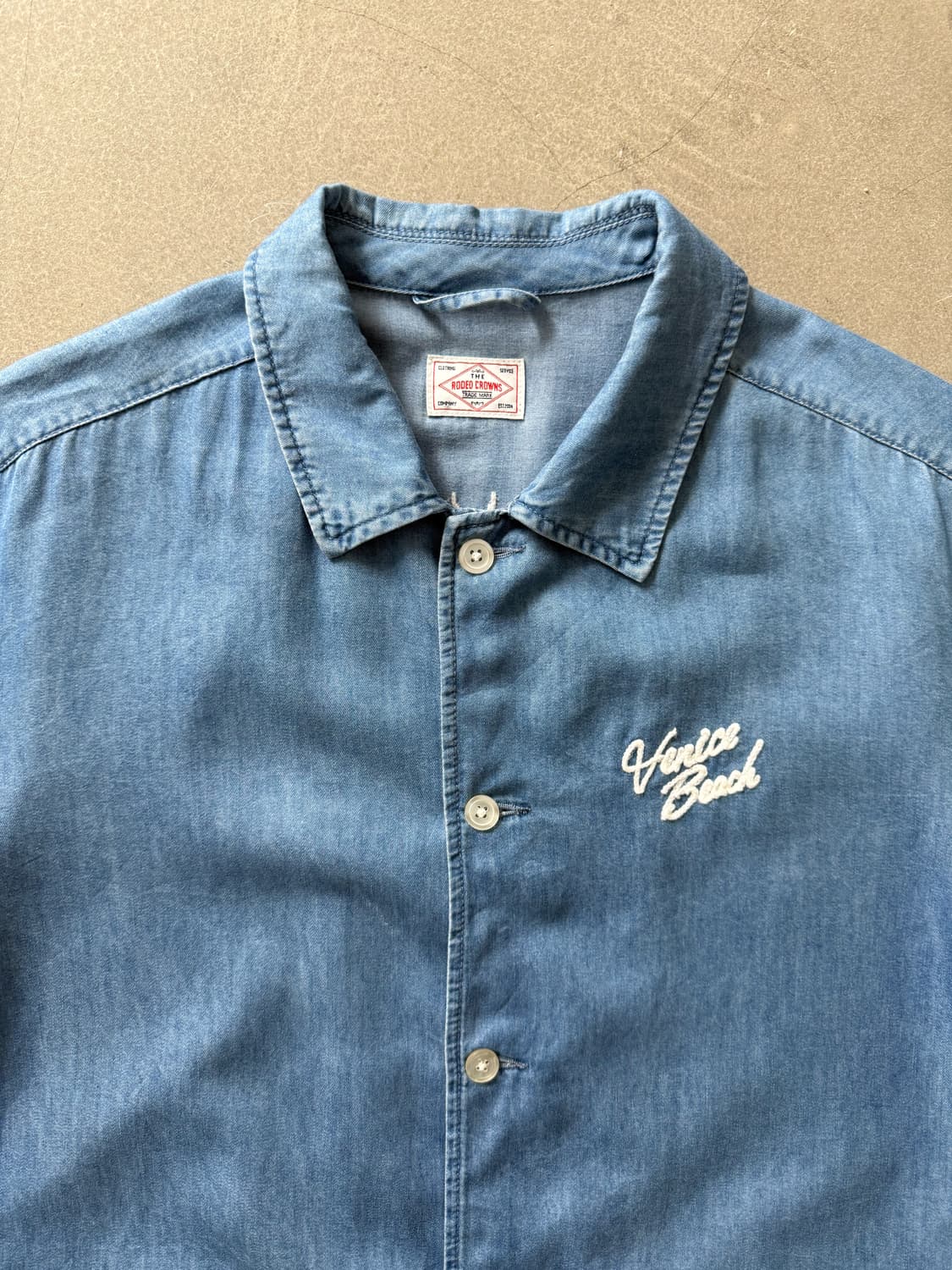 RODEO CROWNS Western Denim Shirt 상품이미지3