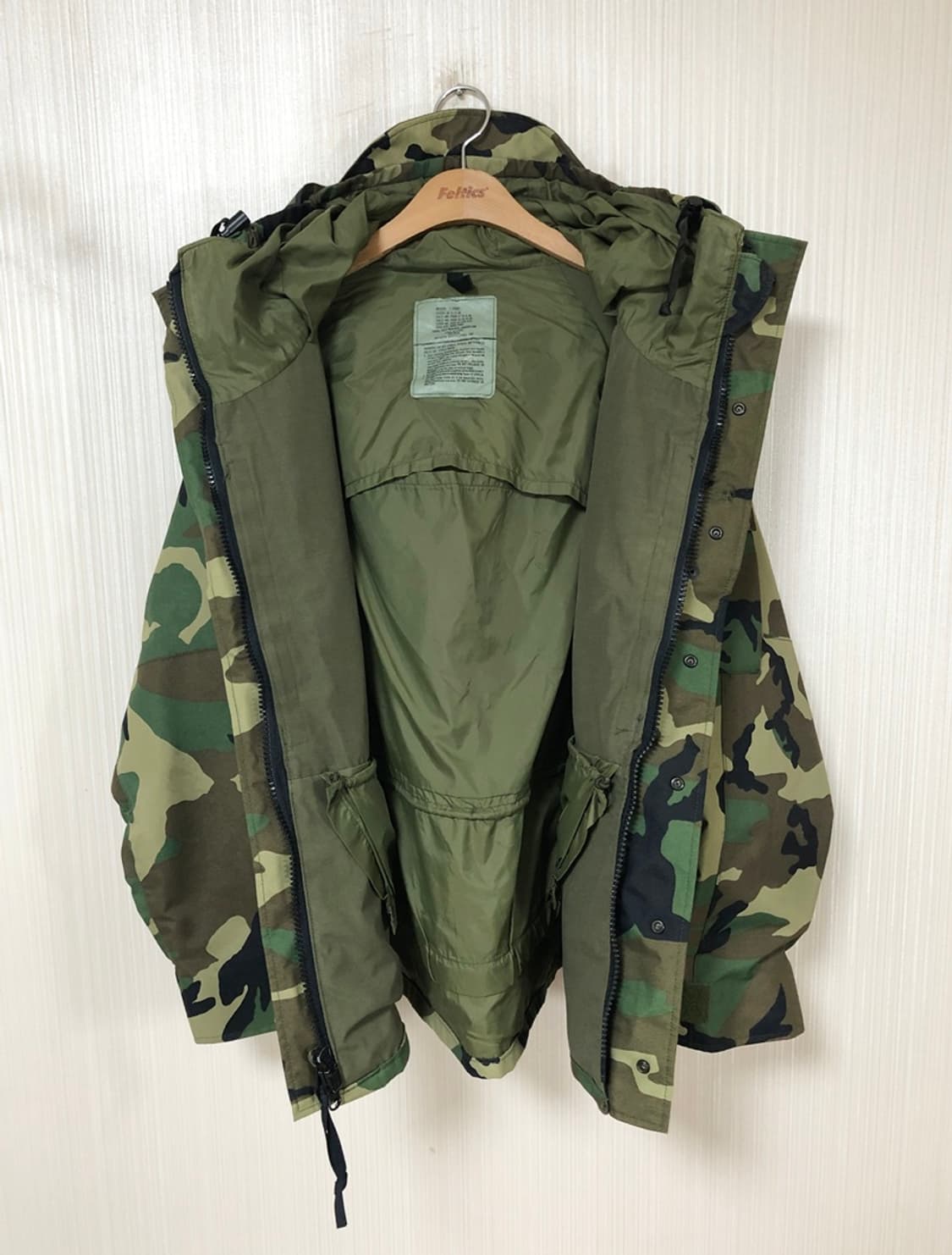 미군1세대 우드랜드야상/미디움엑스숏 ECWCS GORE-TEX PARKA 상품이미지8